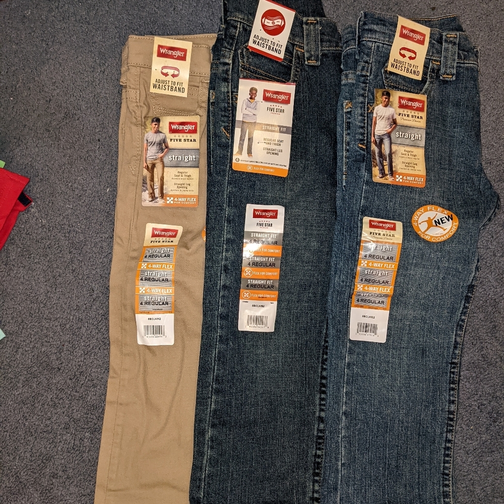 SOLD LOCALLY Boys 4T Wrangler NWT